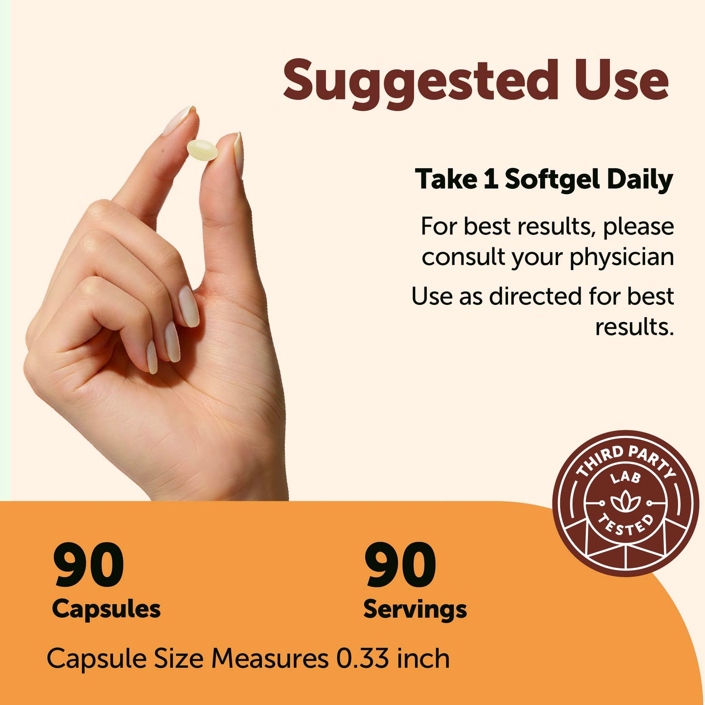 Micro Ingredients Vitamin D3 10,000 IU + K2 MK-7 200 mcg Per Serving Softgels, 90 Count