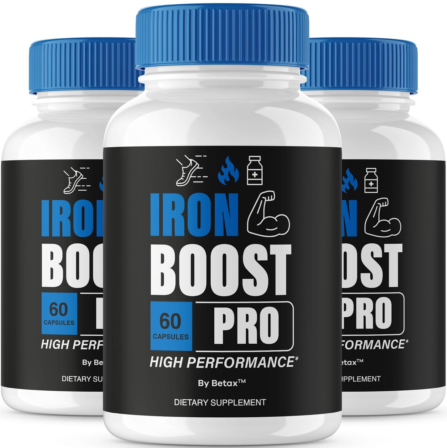 BetaX Iron Boost Capsules, 180 Capsules