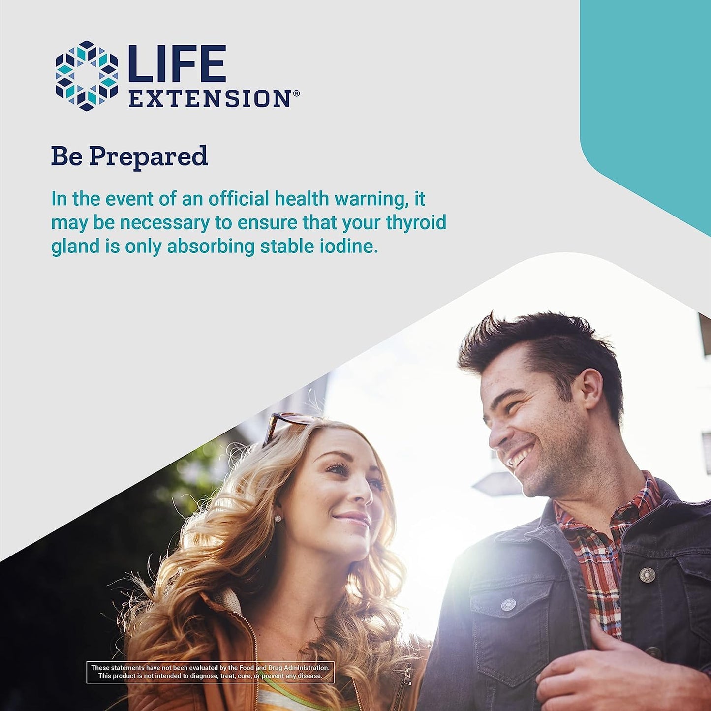 Life Extension Potassium Iodide 130mg Tablet, 42 Tablets
