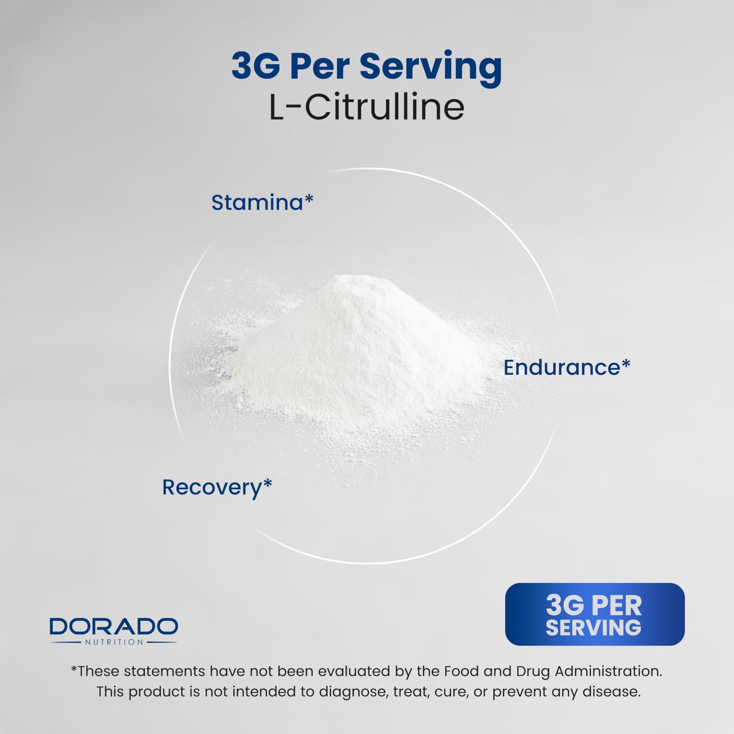 DORADO NUTRITION L-Citrulline Powder 17.64 Ounce