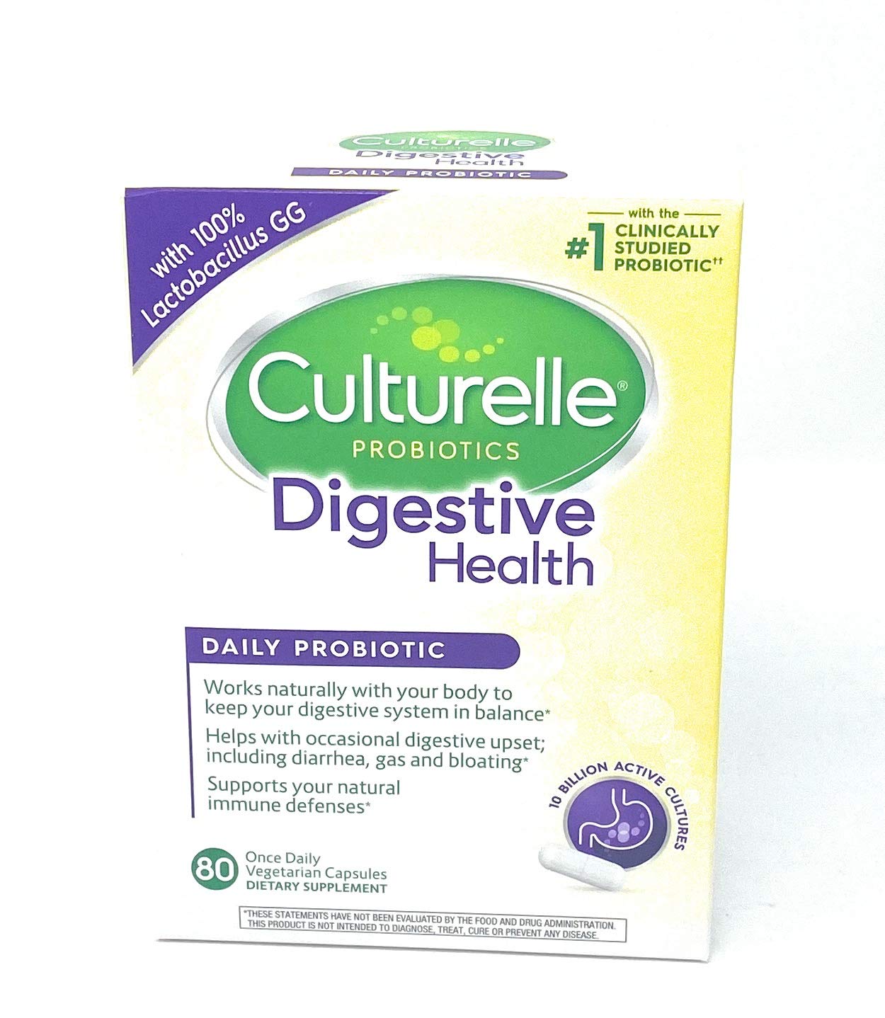Culturelle Digestive Health Probiotic Capsule 80 Count