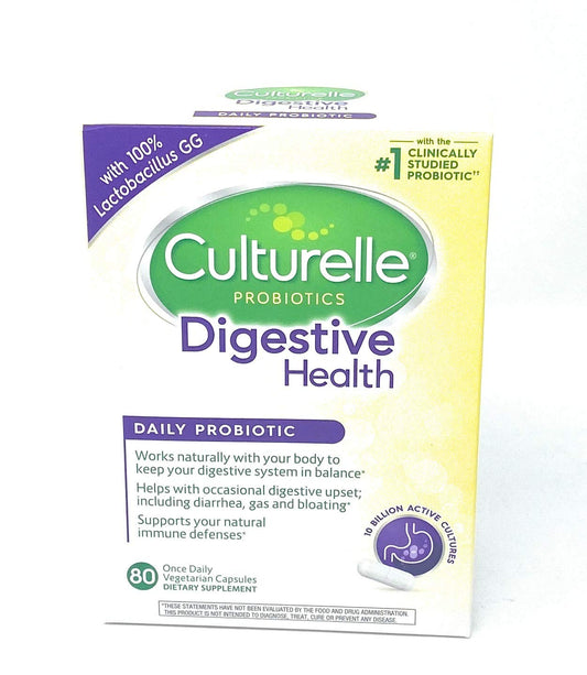 Culturelle Digestive Health Probiotic Capsule 80 Count