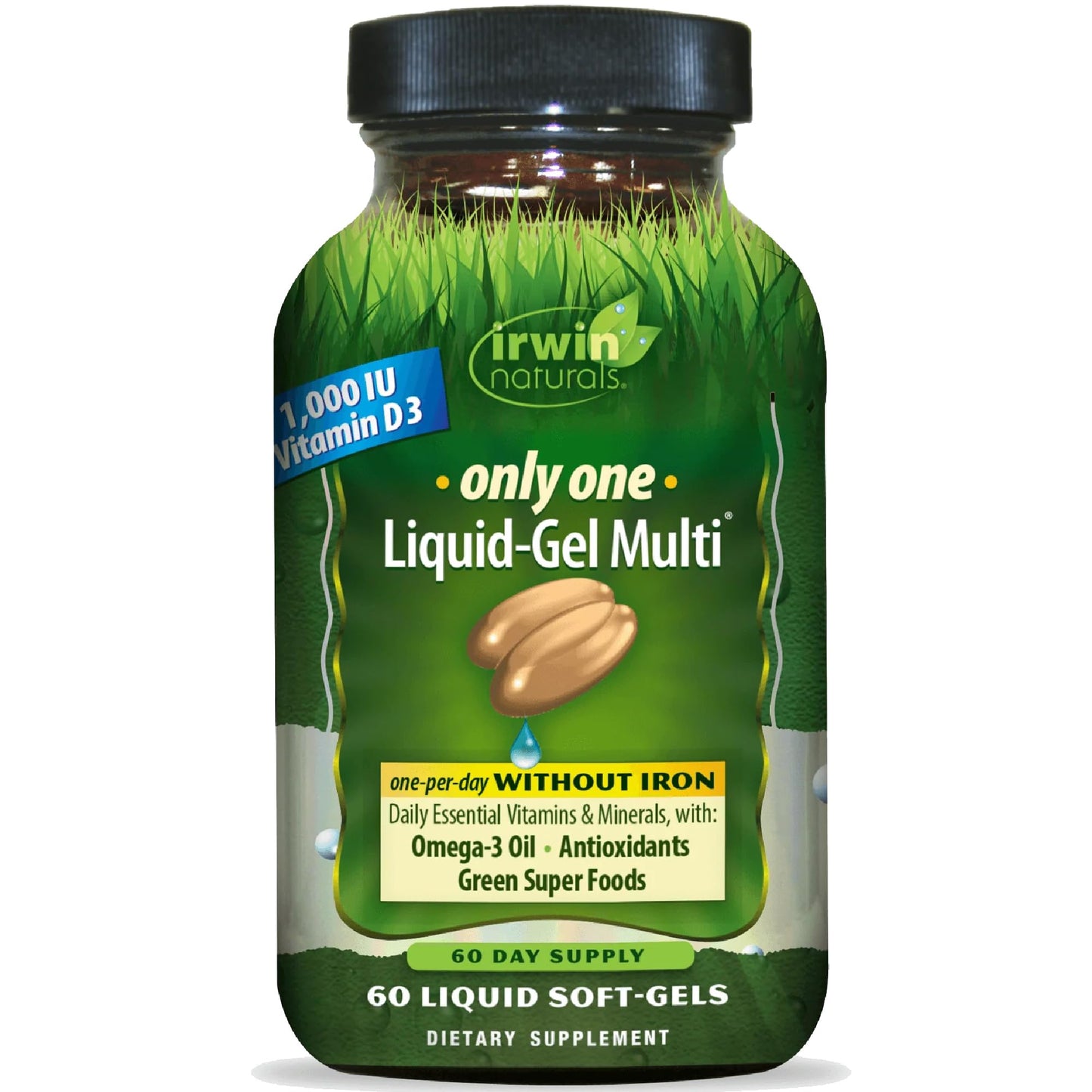 Irwin Naturals Only One Liquid-Gel Multi Softgels 60 Count