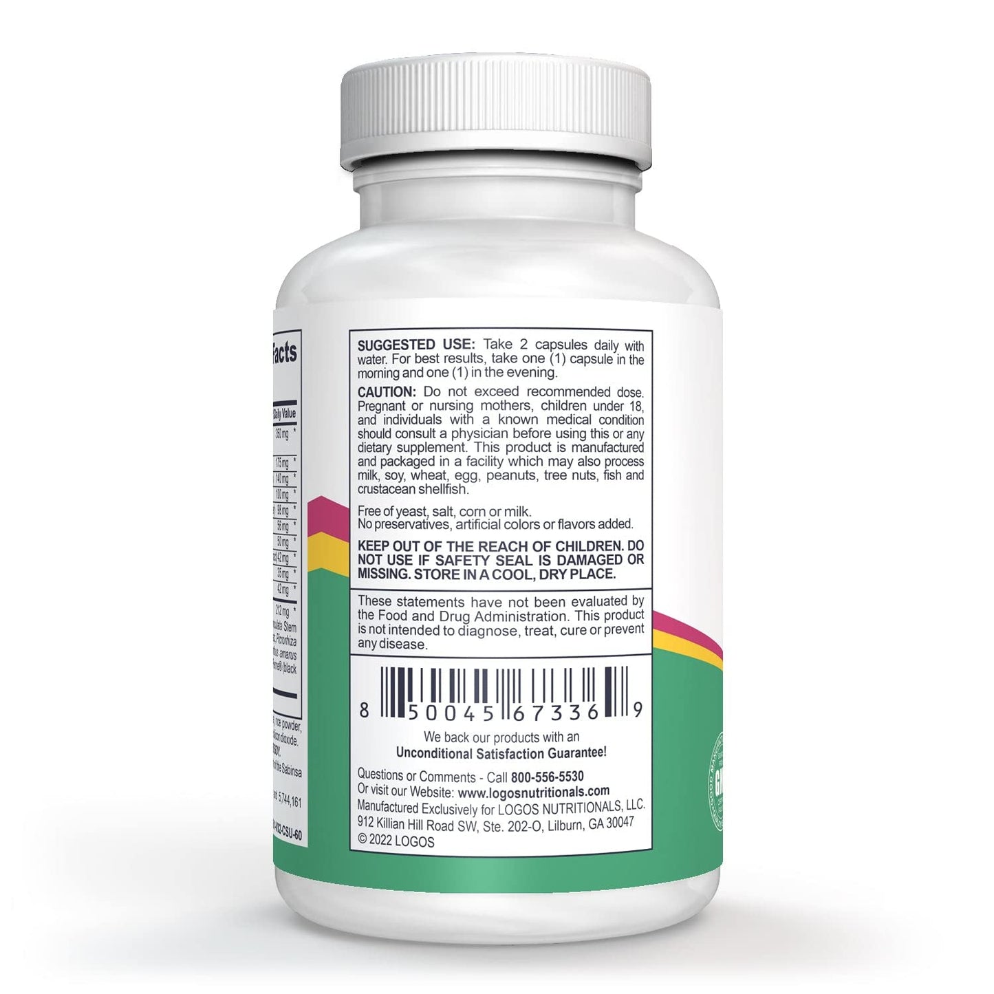 Logos Nutritionals Liver CS Plus Capsules 60 Count