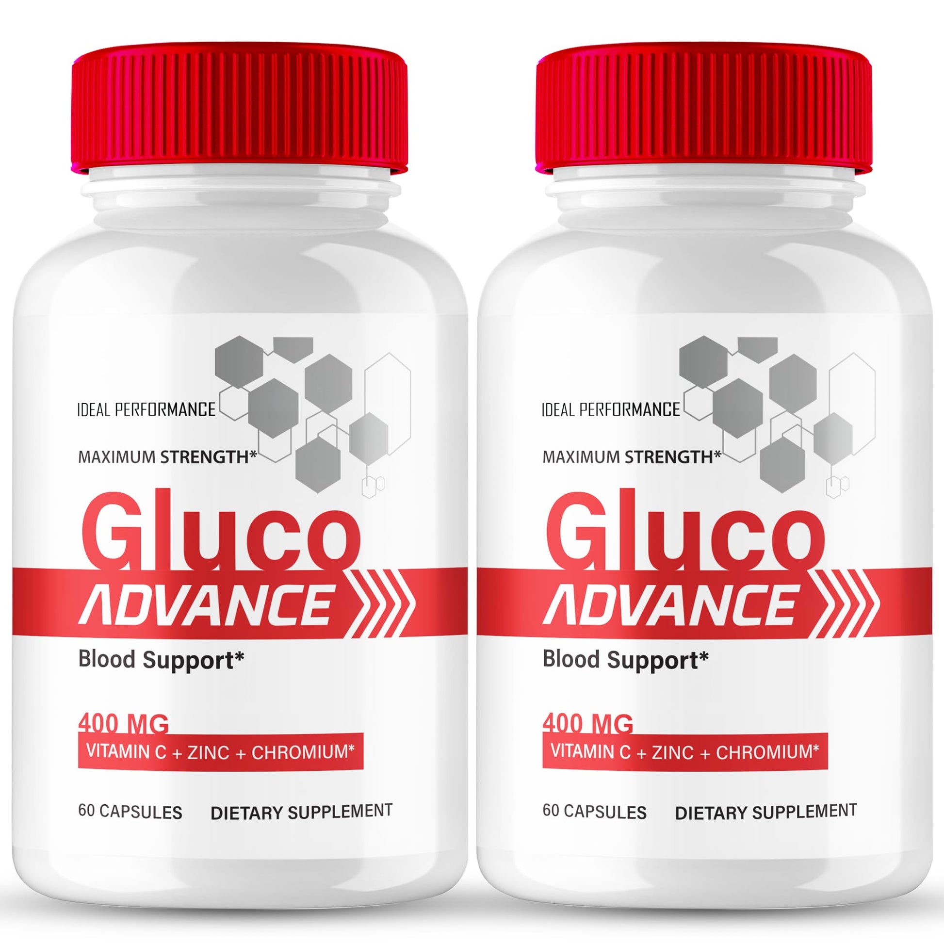 IDEAL PERFORMANCE Gluco Advance Capsules, 120 Count
