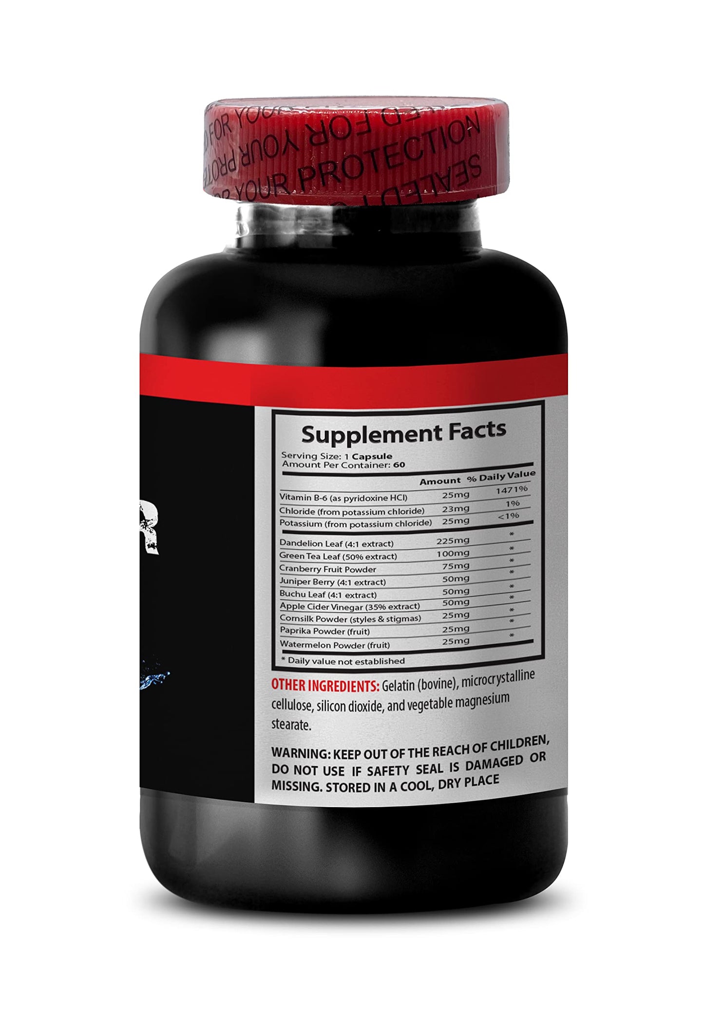 VIP VITAMINS Water Away Diuretic Capsules, 60 Count