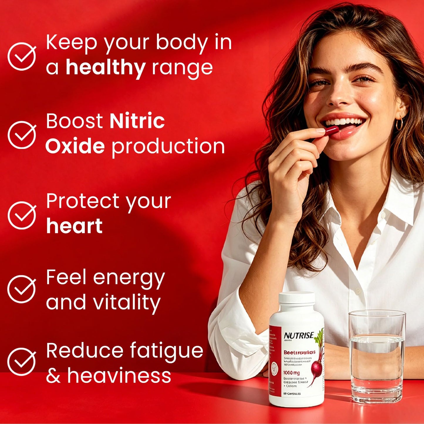 Nutrise Official Beetroot Capsules Capsule 2 Bottle