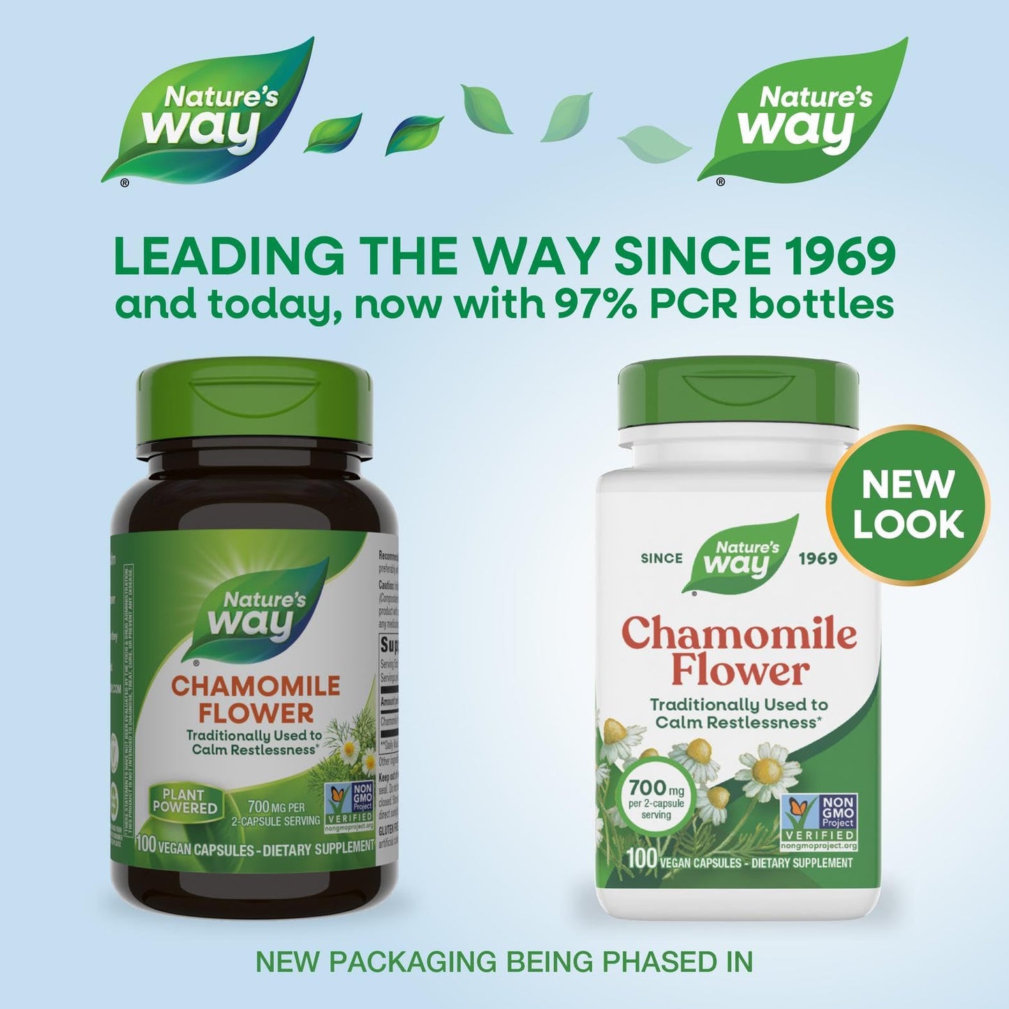 Nature's Way Chamomile Flower Capsules 100