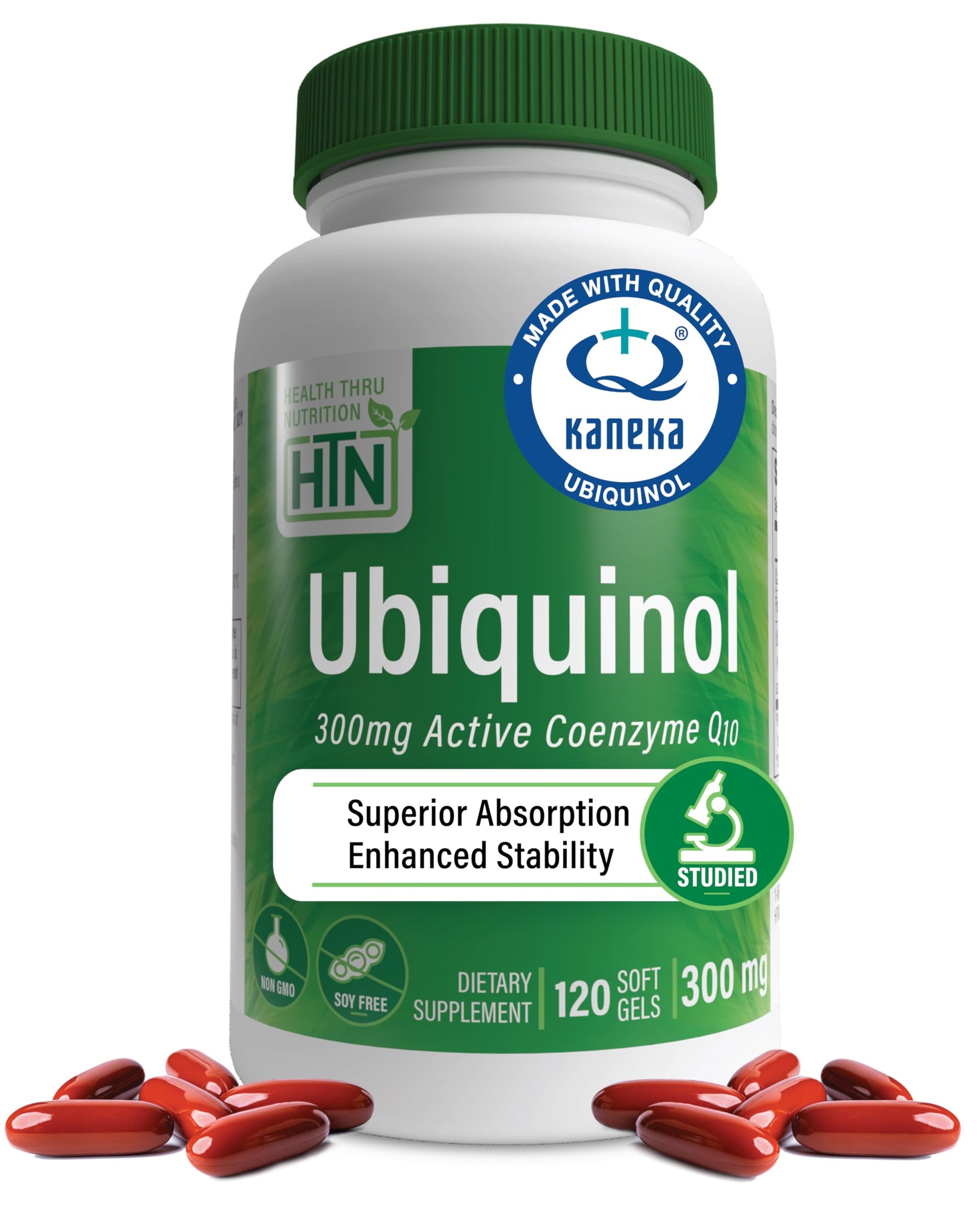Health Thru Nutrition Ubiquinol 300mg Softgel 120