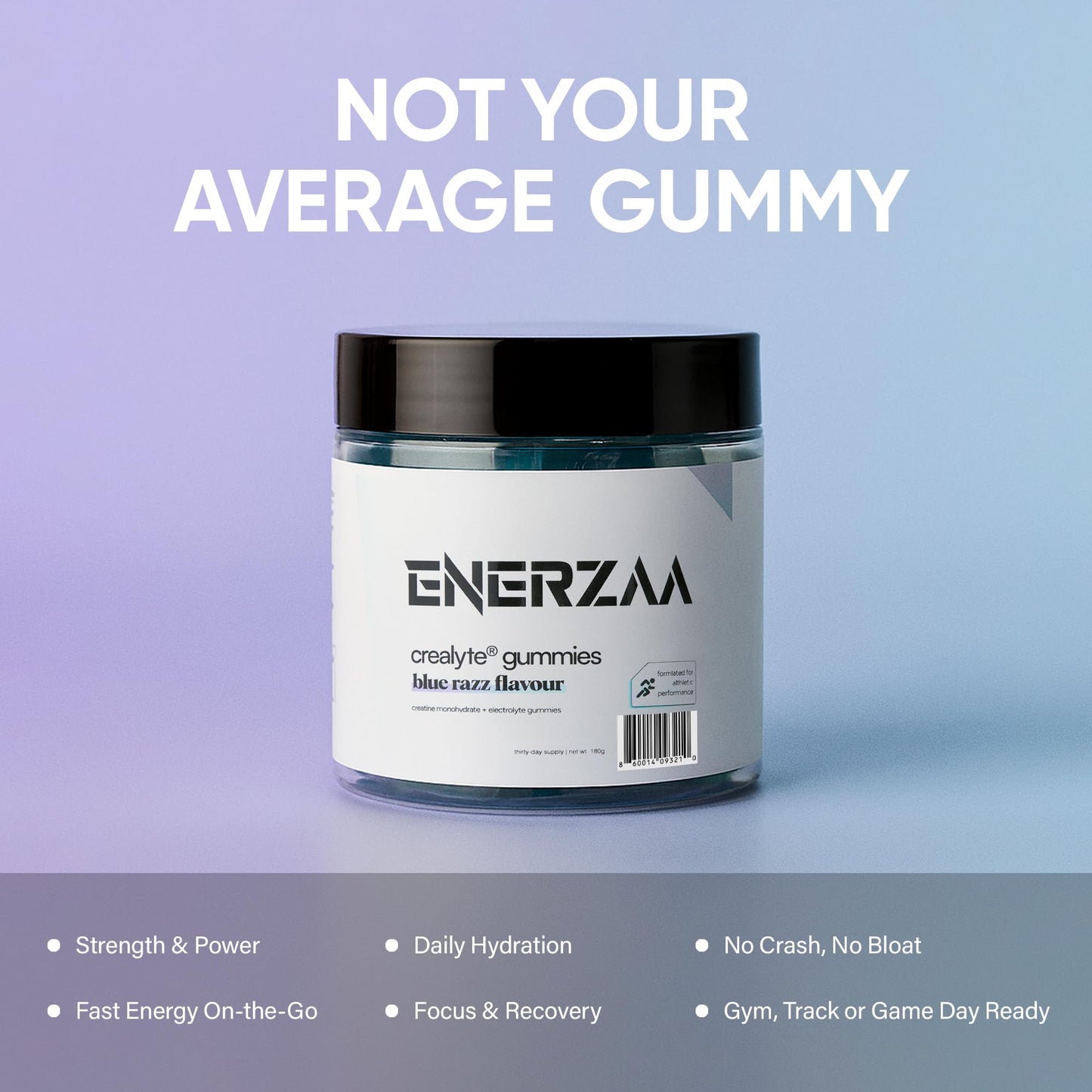 ENERZAA Daily Creatine Complex Gummies 60 Count