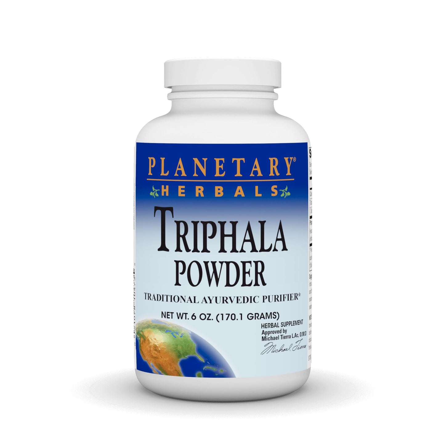Planetary Herbals Triphala Internal Cleanser Powder 6 Ounce