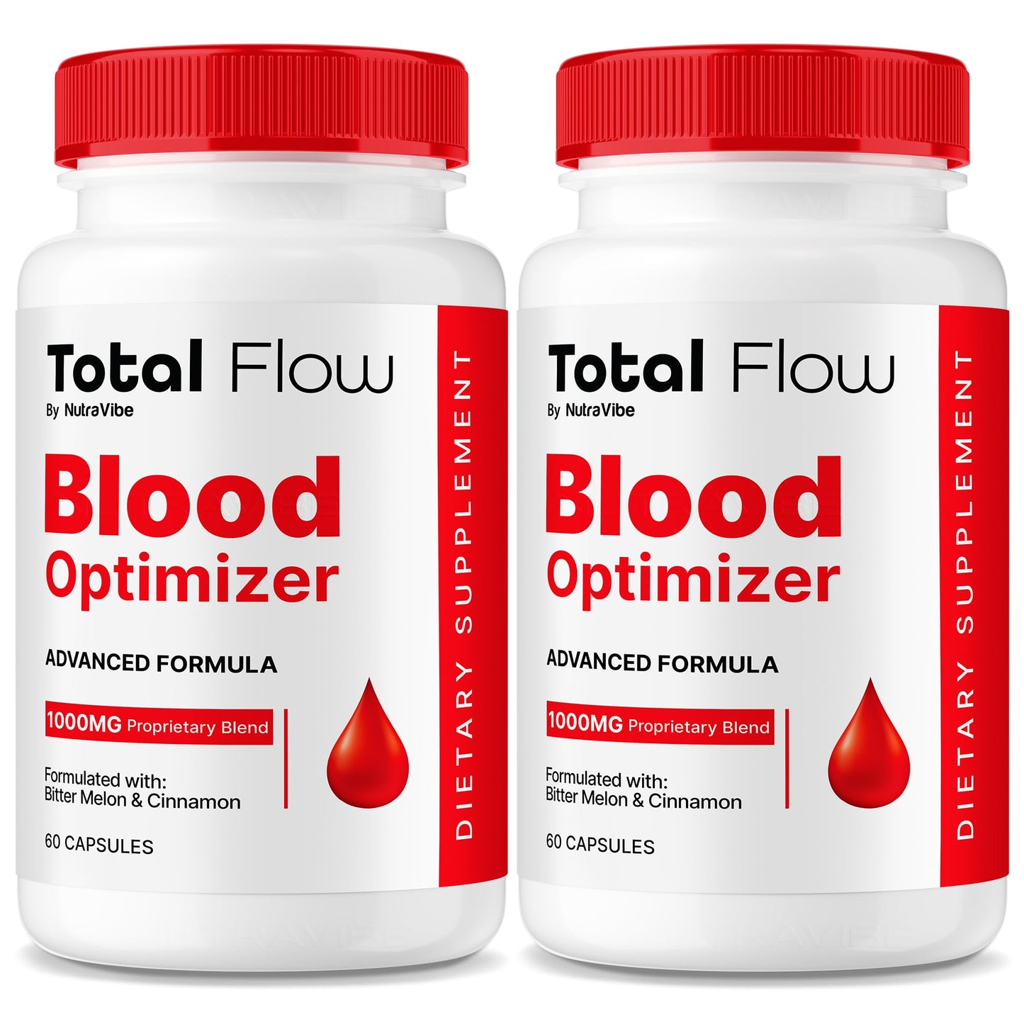 NutraVibe Total Flow Blood Balance Capsule, 120 Capsules