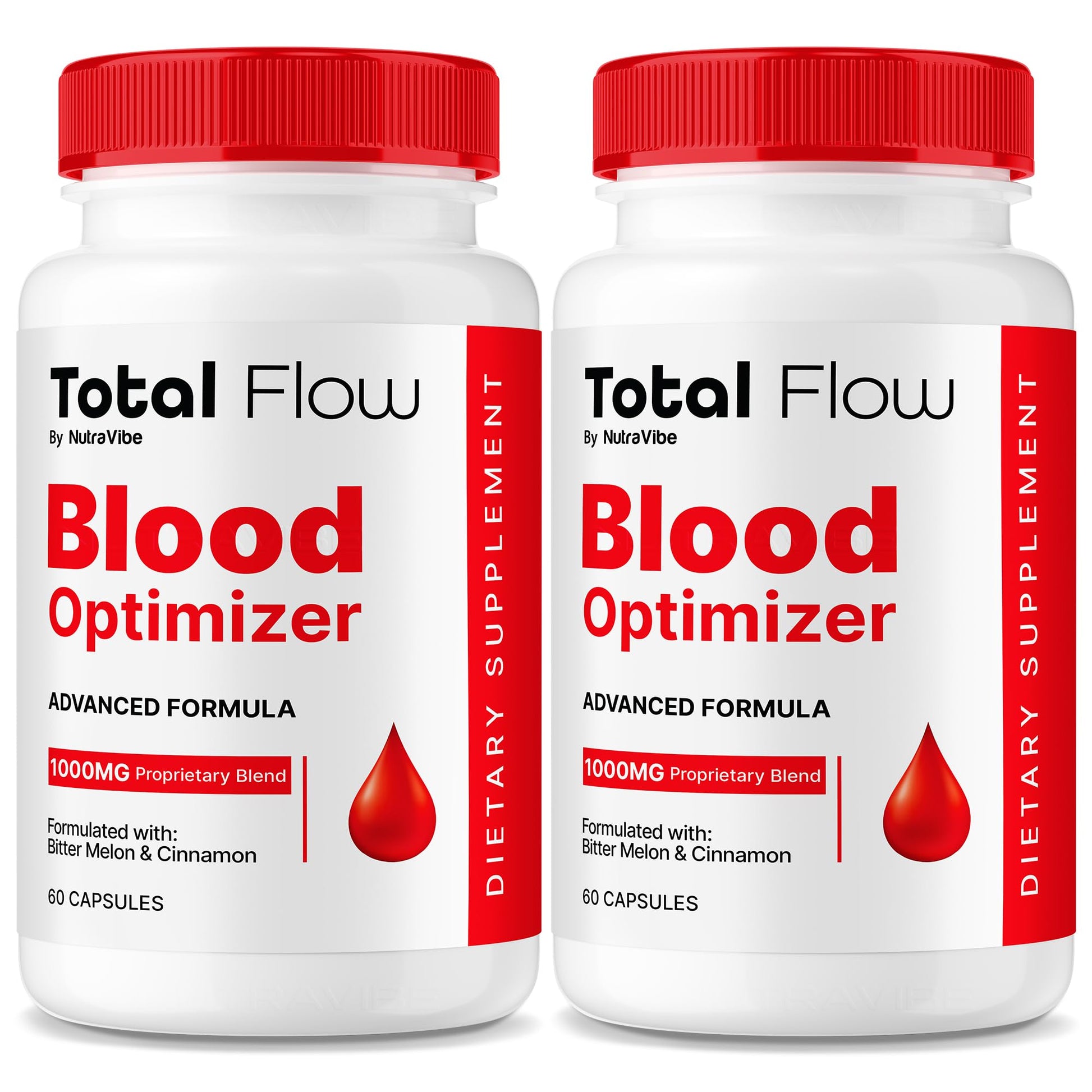 NutraVibe Total Flow Blood Balance Capsule, 120 Capsules