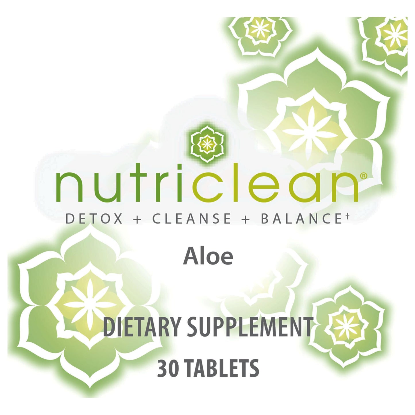 NutriClean Aloe Tablets 30 Count