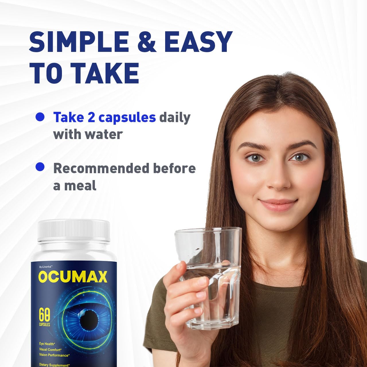 LIVORKA OcuMax Capsules, 120 Capsules