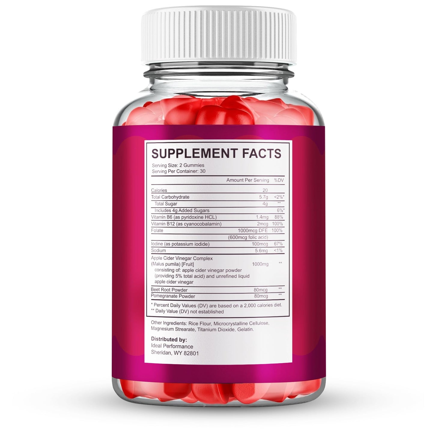 IDEAL PERFORMANCE Gumitide Gummies 300