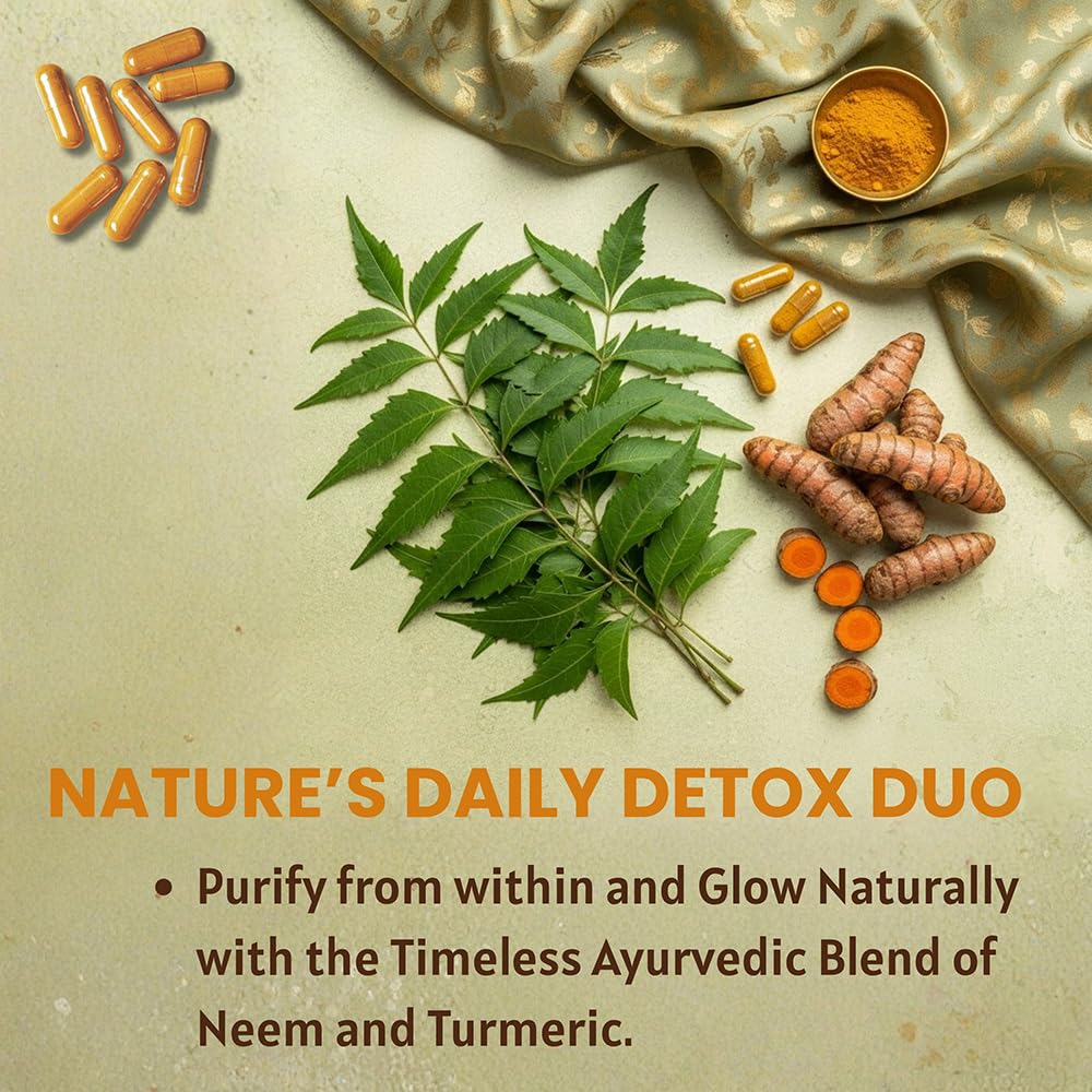 Ireya Ayurveda Neem & Turmeric Capsules 90 Count