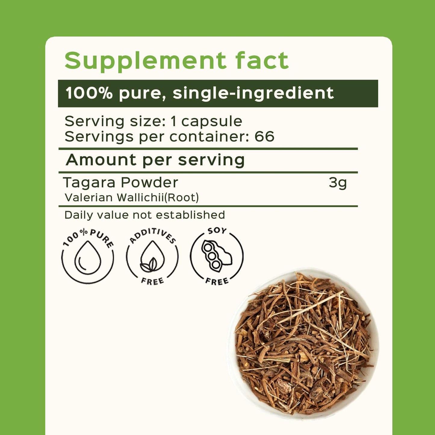 bixa BOTANICAL Valerian Root Powder 7 oz
