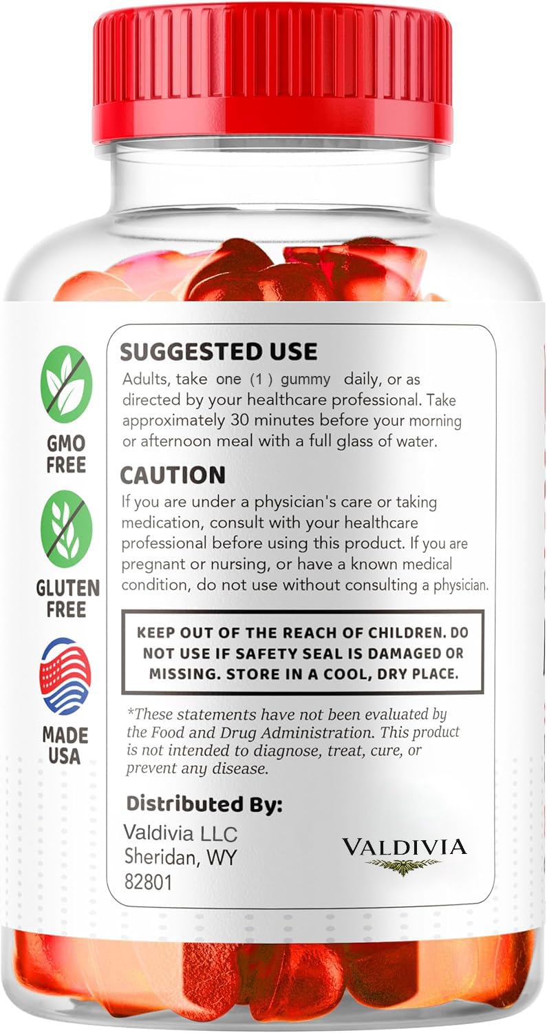 Valdivia Vital Surge MAX Gummies for Men Support, Advanced Max Strength Formula, Male Performance, 150 Gummies