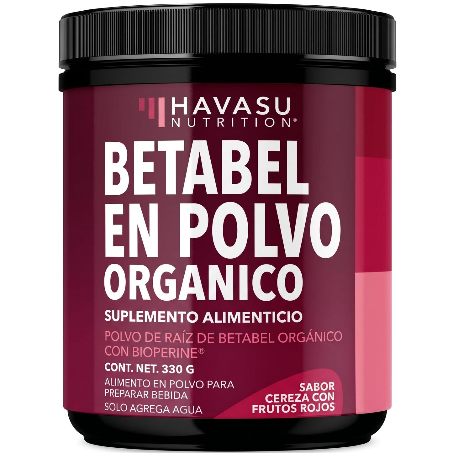 HAVASU NUTRITION Beet Root Powder Nitric Oxide Supplement Cherry Berry 11.06 Ounce