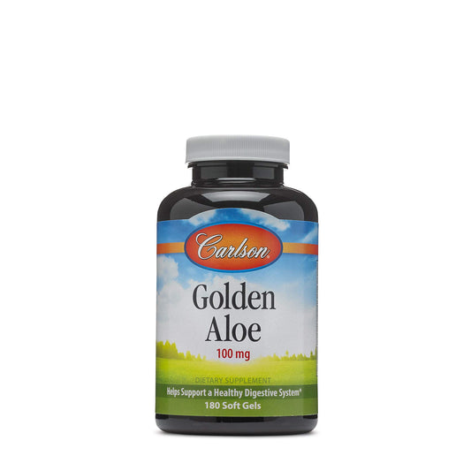 Carlson Golden Aloe 100mg Softgel, 180 Softgels