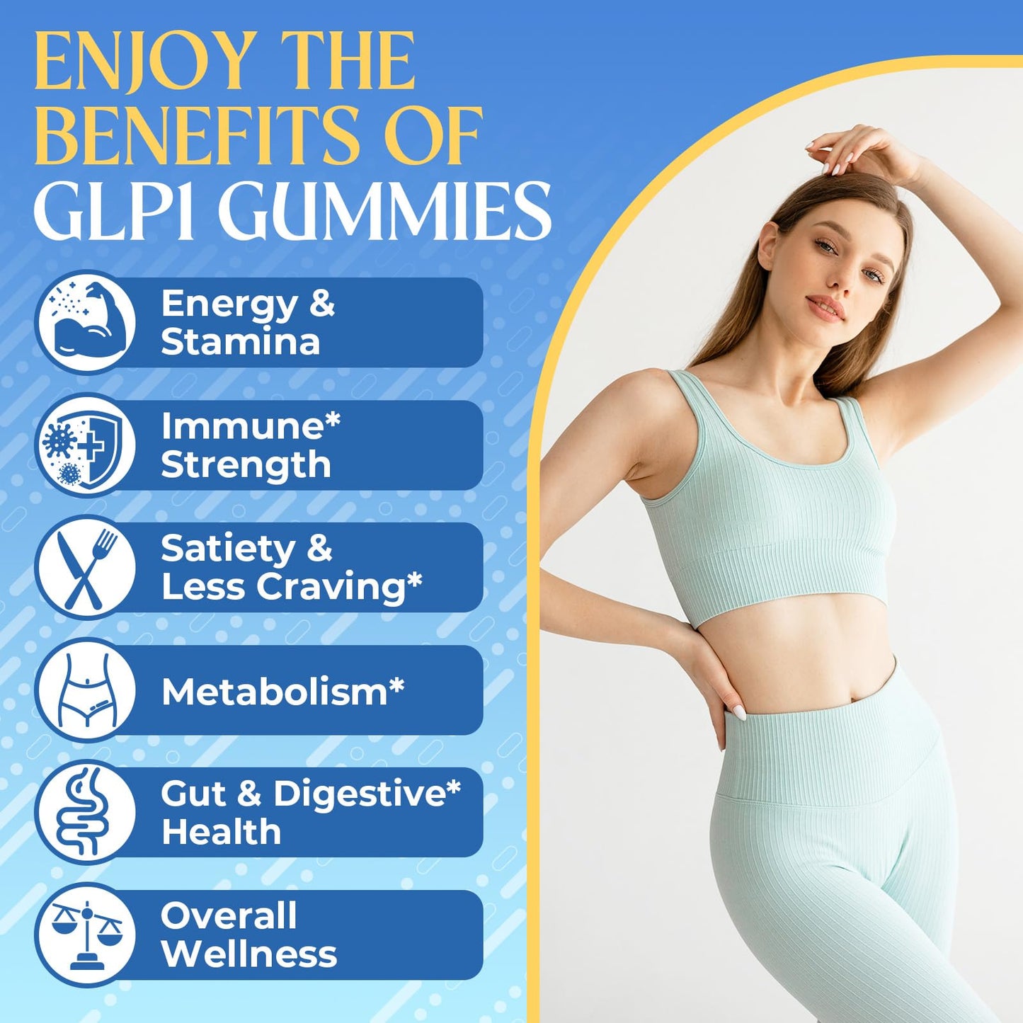 Eqeeken GLP-1 Gummies 90 Count