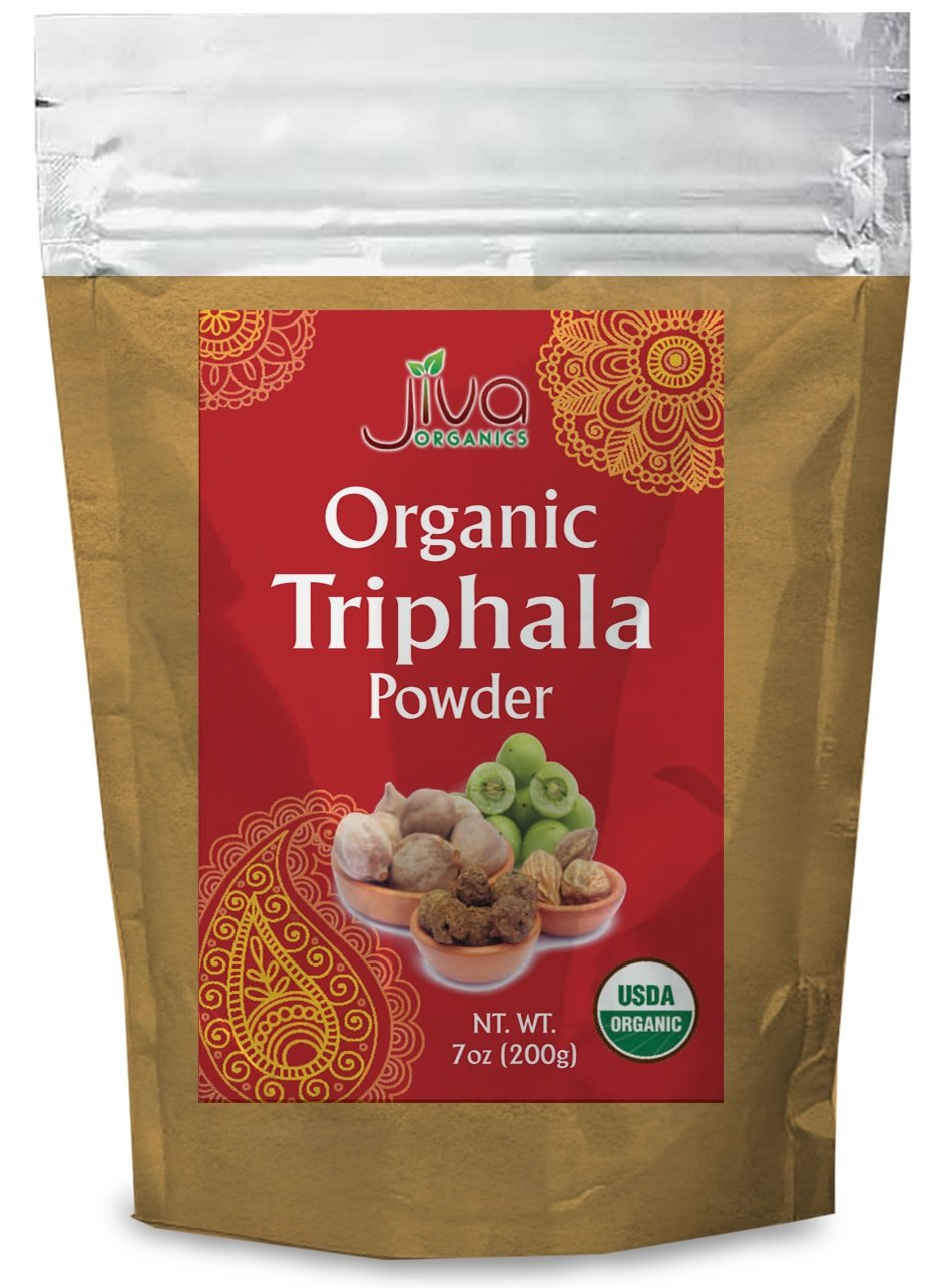 Jiva Organics Triphala Powder 7 Ounce