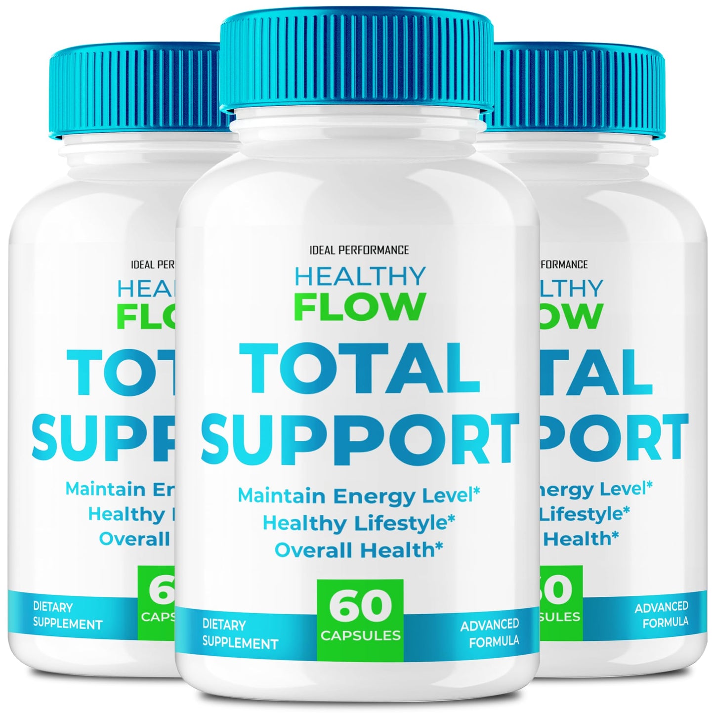 IDEAL PERFORMANCE Healthy Flow Total Support Capsules, 180 Capsules