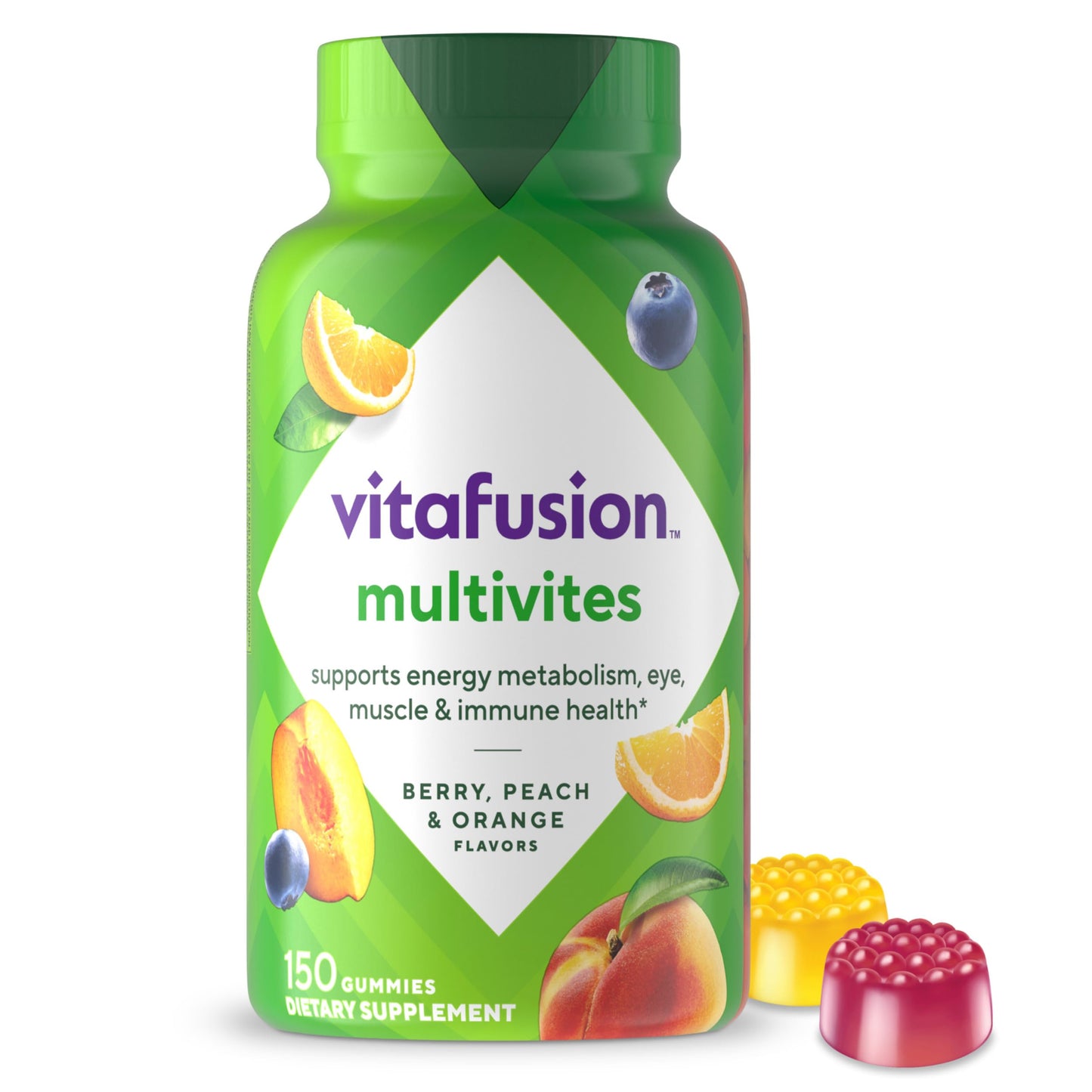 Vitafusion MultiVites Gummy Multivitamins for Adults, 150 Count