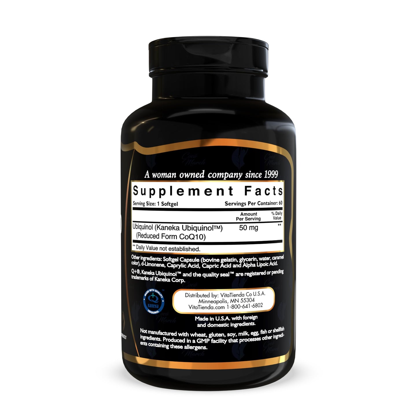 Cocó March N.M.D Activated CO-Q10 60 Softgels