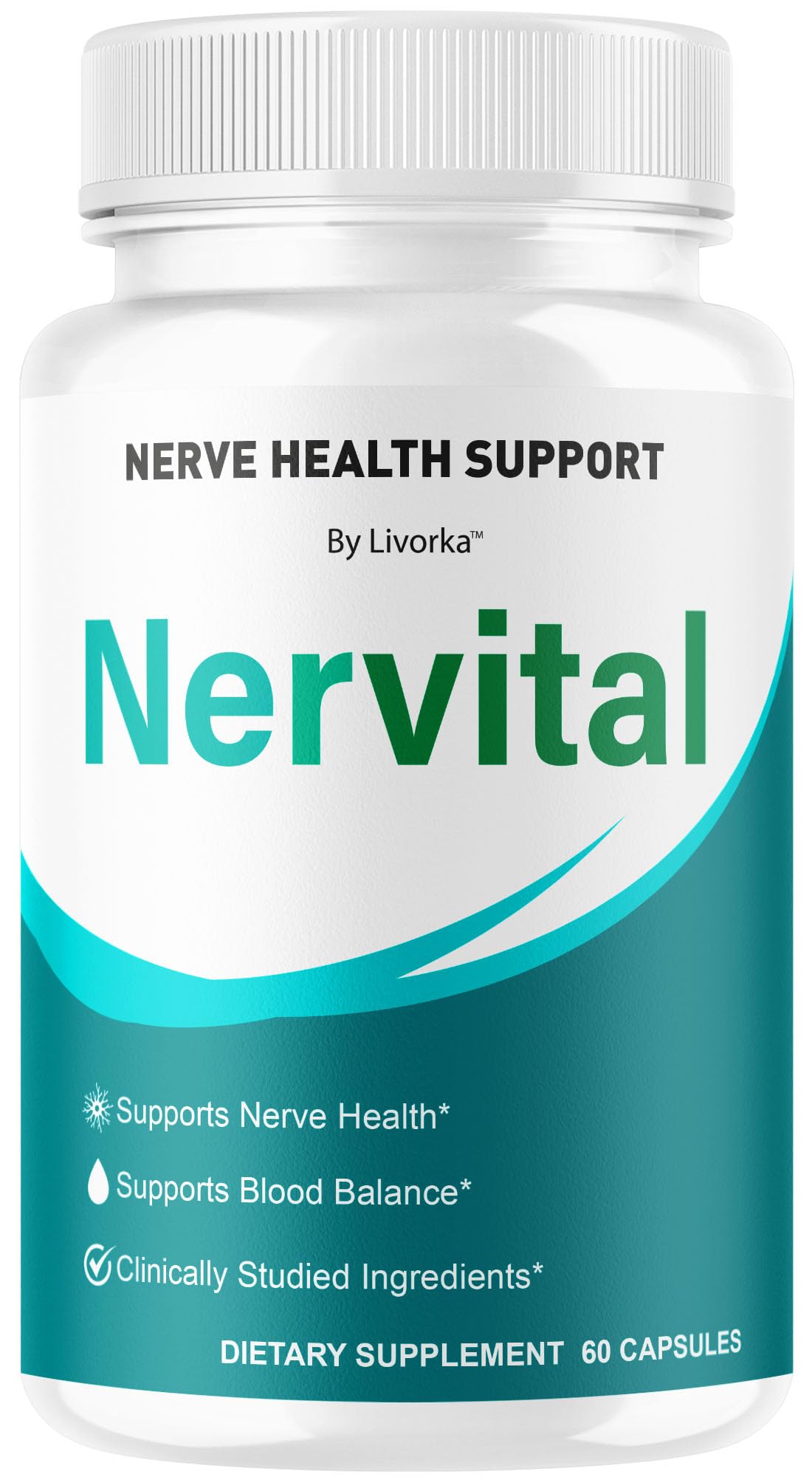 LIVORKA Nervital Capsules 60 Count