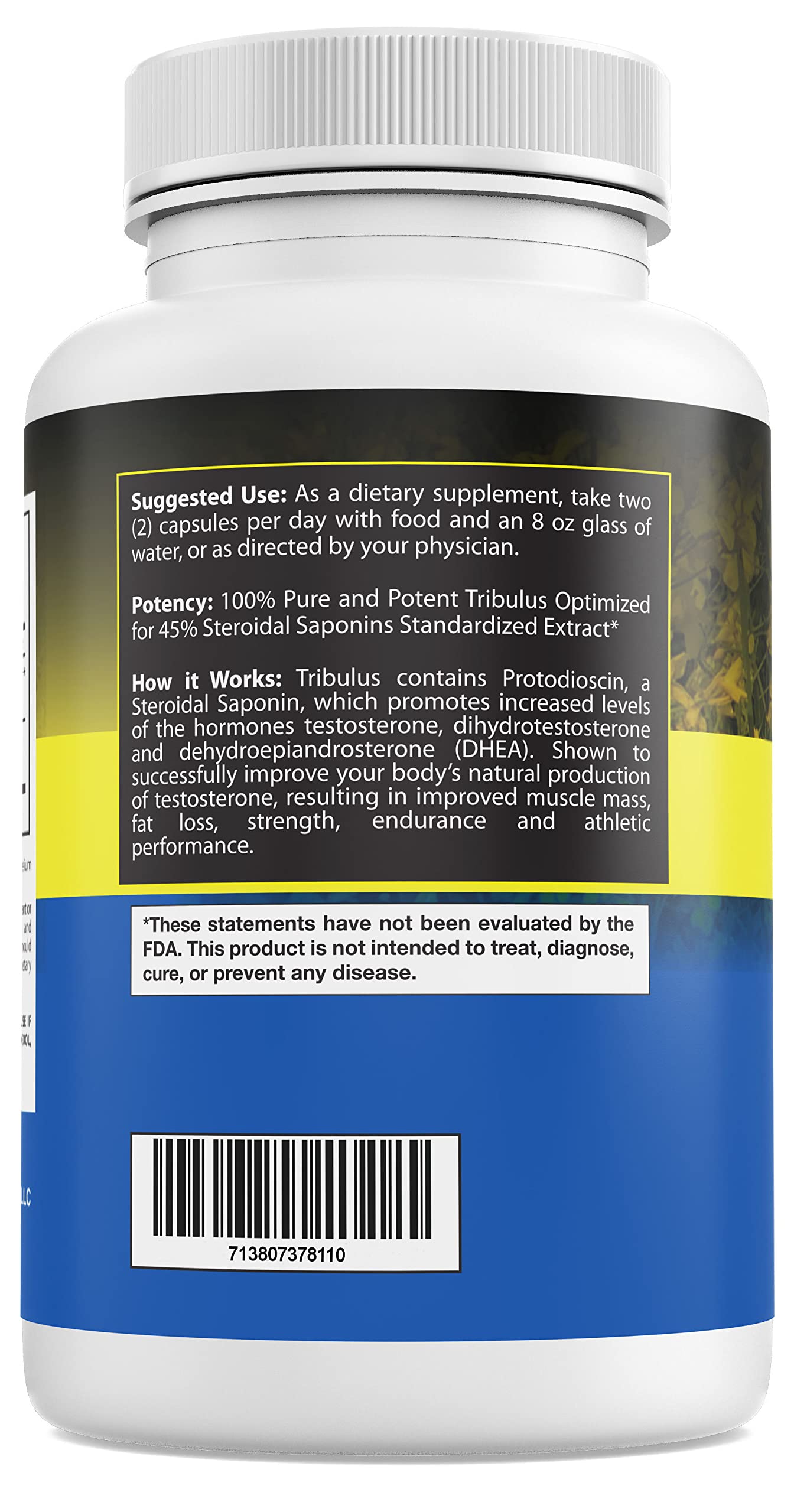 Herbal Nutrition Tribulus Terrestris Capsule, 180 Capsules