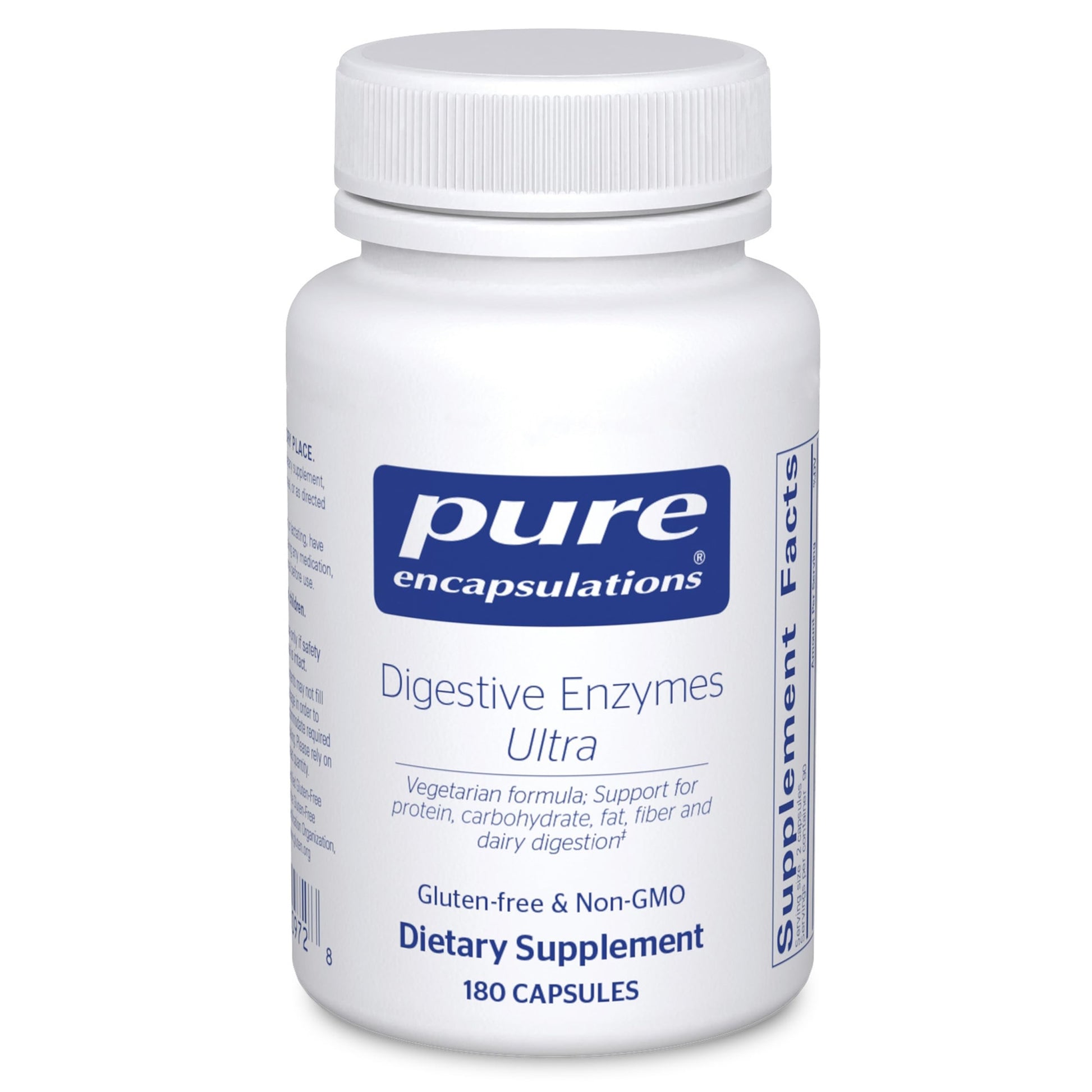 Pure Encapsulations Digestive Enzymes Ultra Capsule, 180