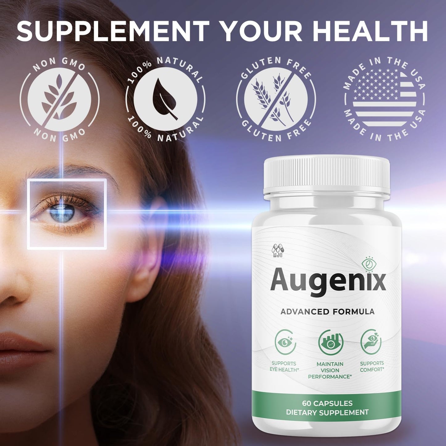 MJO Augenix Capsules, 120 Capsules