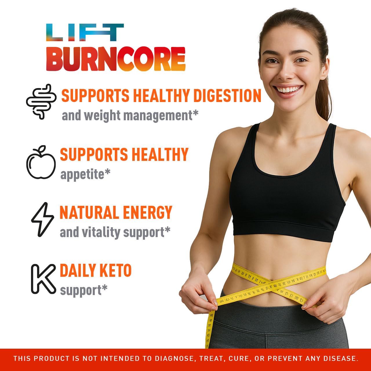 LIVORKA Lift BurnCore Capsules, 120 Capsules