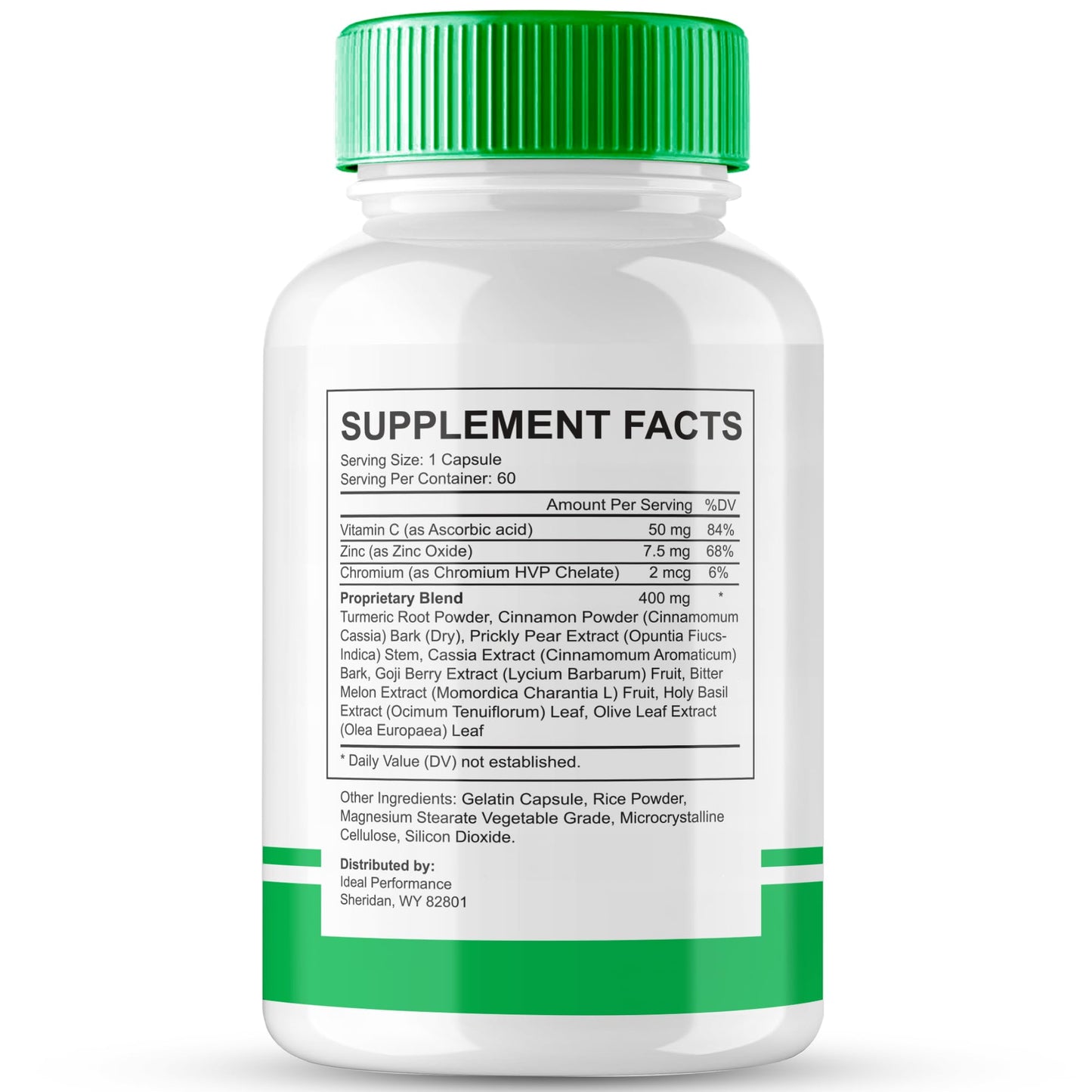 IDEAL PERFORMANCE Zempoza Blood Formula Supplement Capsules, 120 Capsules