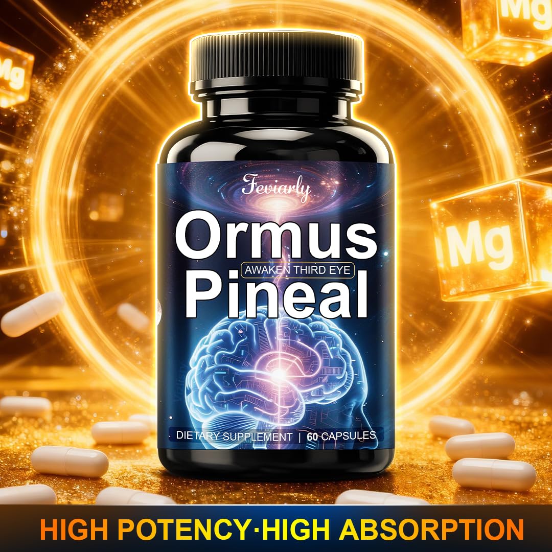Feviarly Ormus Pineal Brain, 60 Capsules