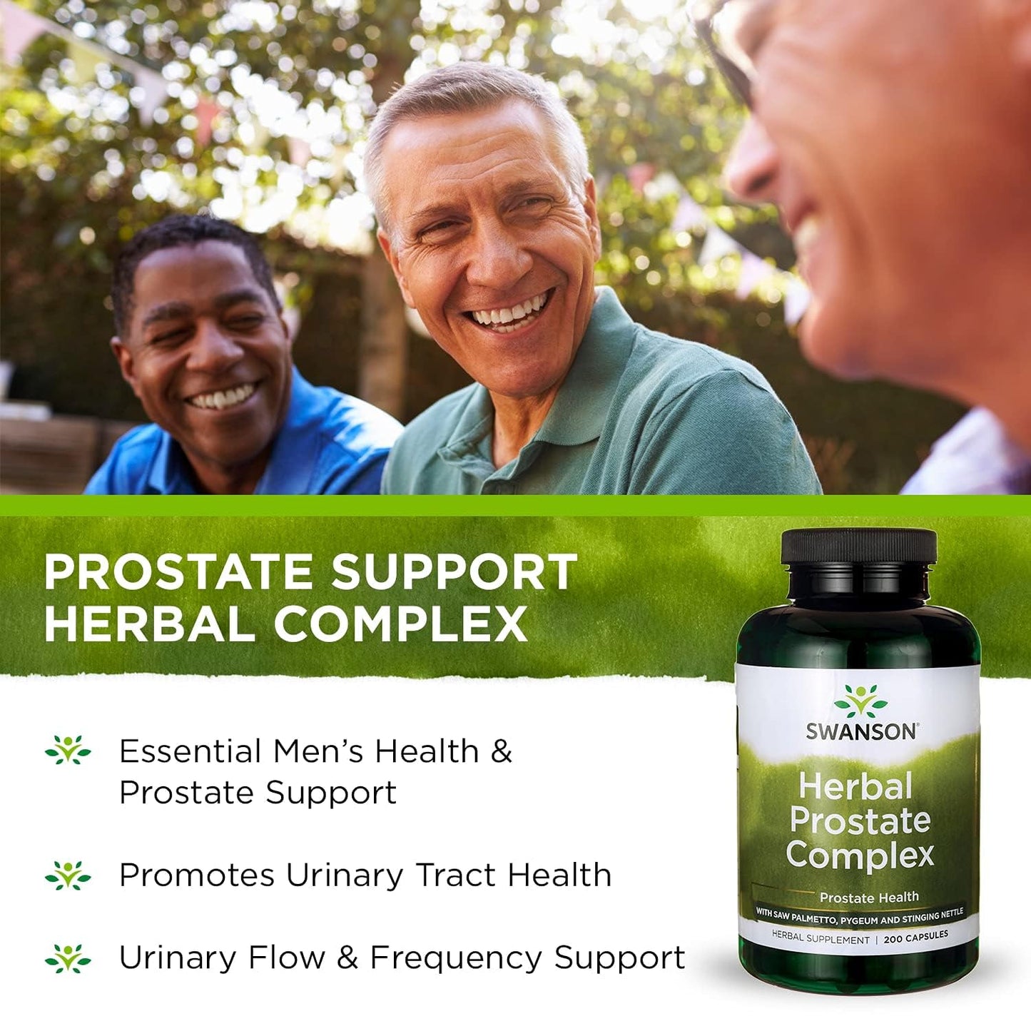 Swanson Herbal Prostate Complex 200 Capsules