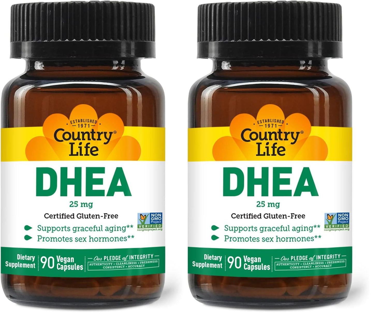 Country Life DHEA 25mg Capsule 180 Capsules