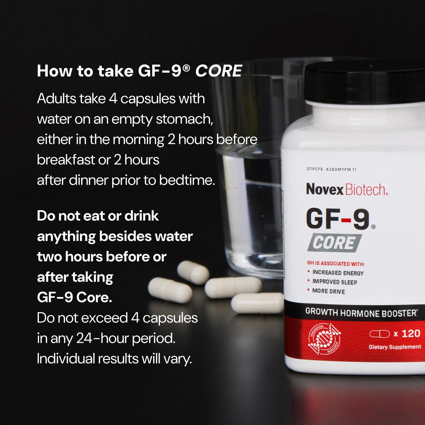 Novex Biotech GF-9 Core Capsules 120