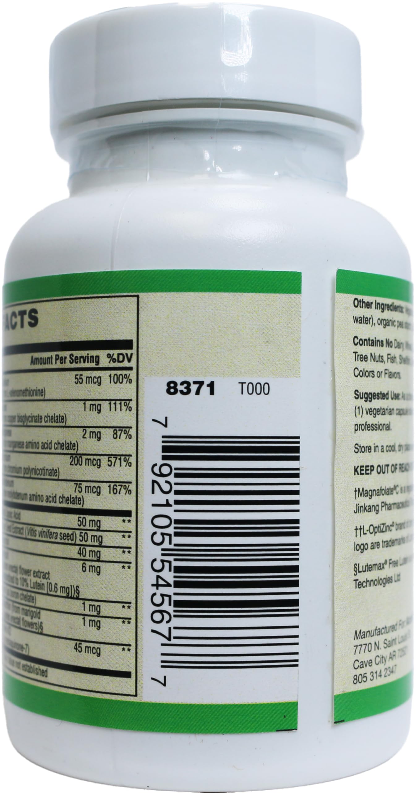 AlchePharma Coenzymated Once Daily Multi, Iron-Free Multivitamin with B-Complex, Chelated Minerals, Antioxidants Capsule 1