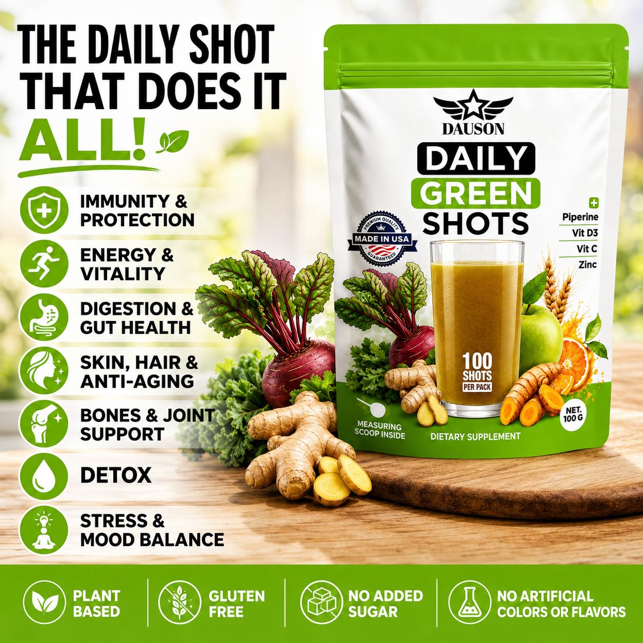 DAUSON Daily Wellness Powder 3.53