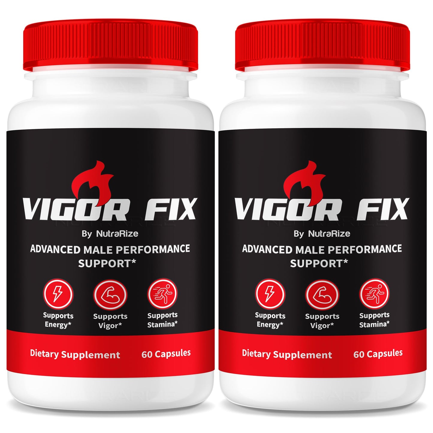 NutraRize Vigor Fix Male Supplement Capsules, 120 Capsules