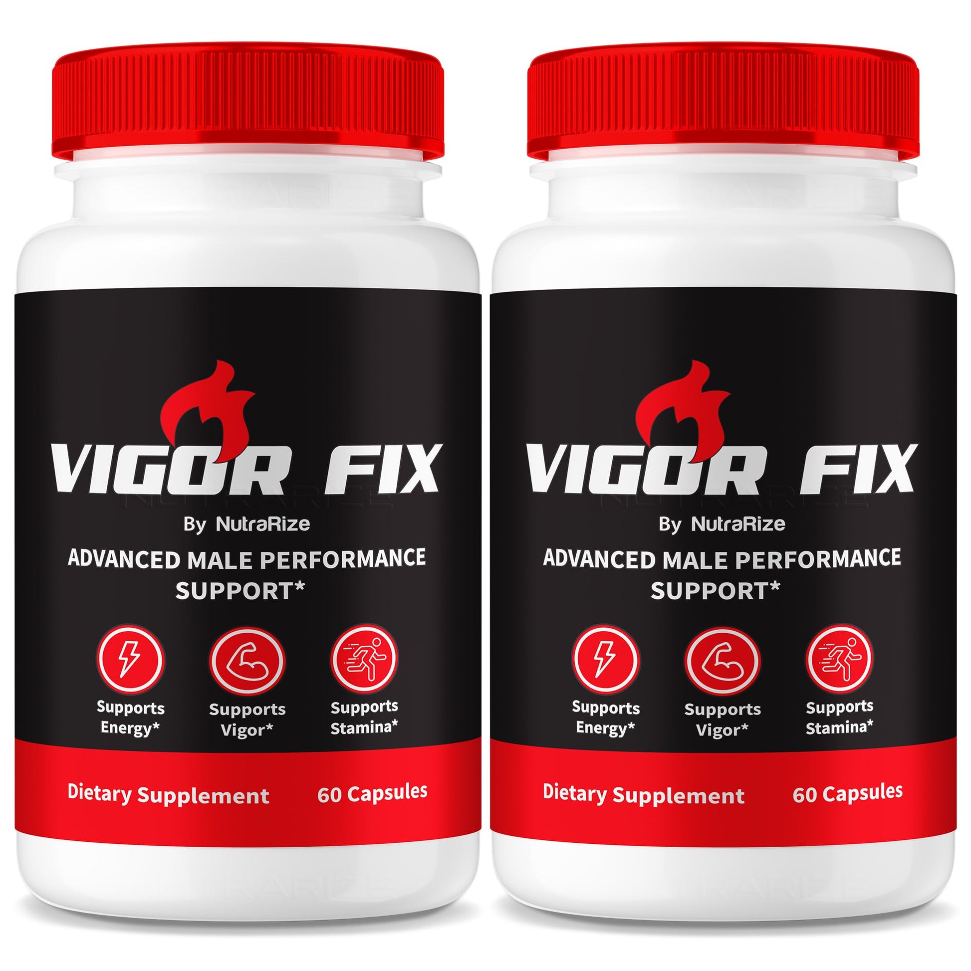 NutraRize Vigor Fix Male Supplement Capsules, 120 Capsules