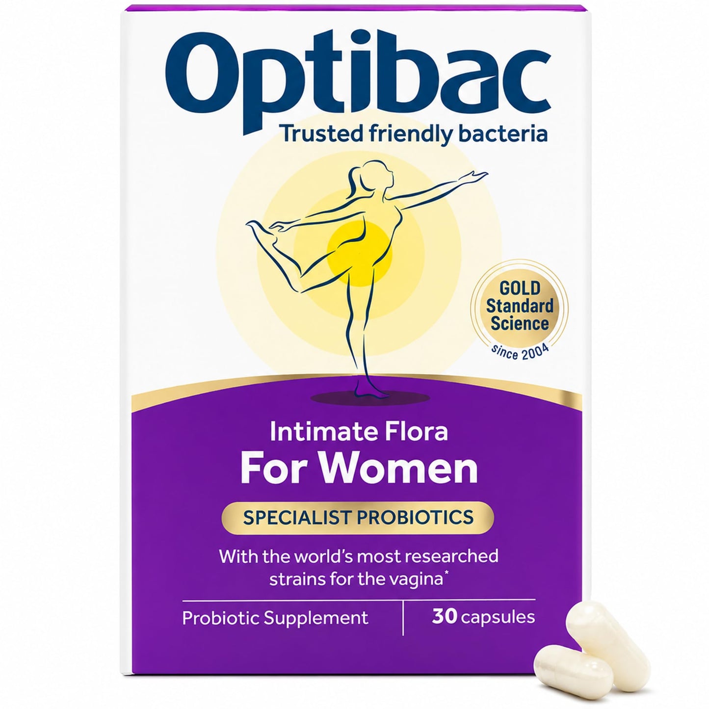 Optibac Probiotics for Women Capsules, 180 Count