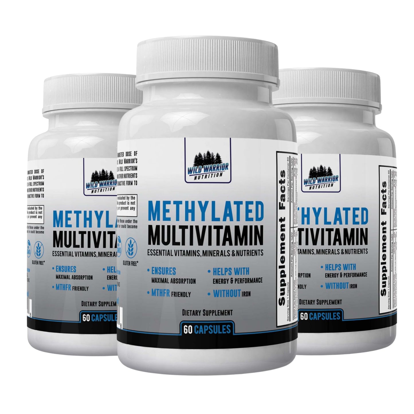 Daily Health Methylated Multivitamin Capsules, 180 Count