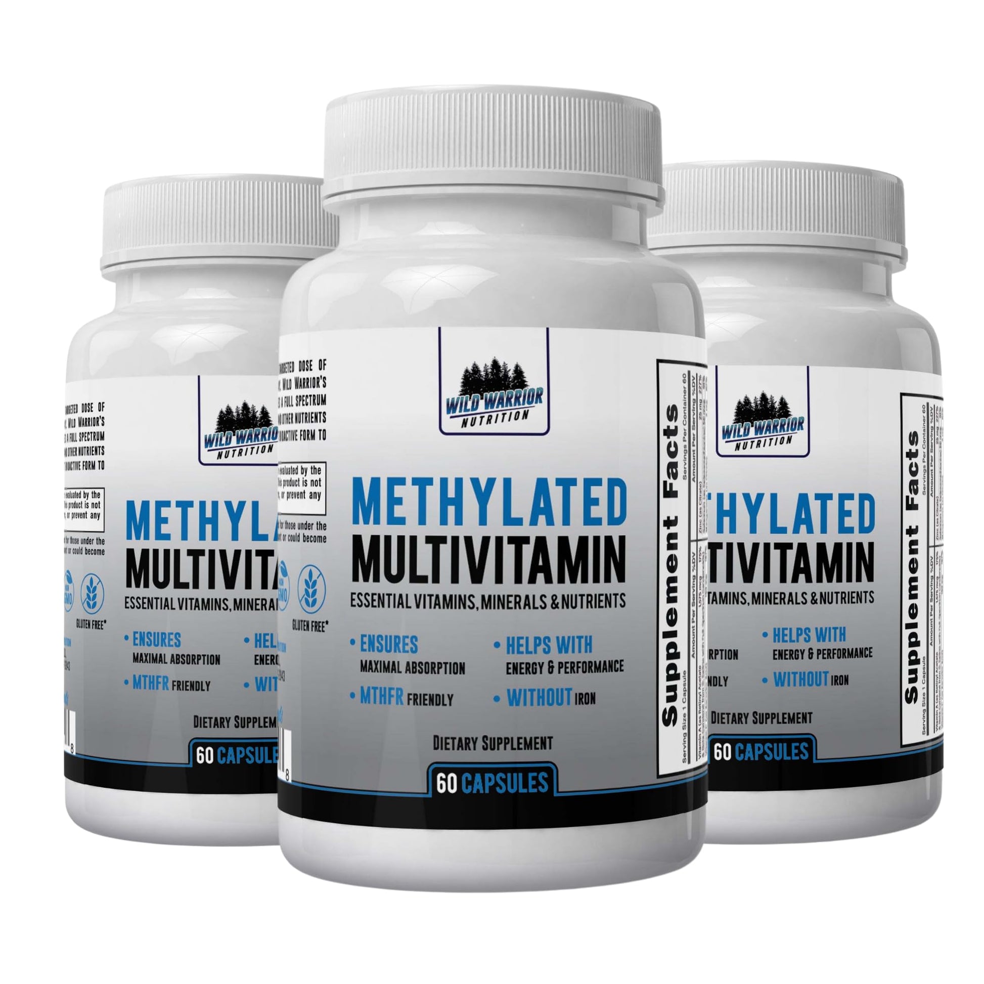 Daily Health Methylated Multivitamin Capsules, 180 Count