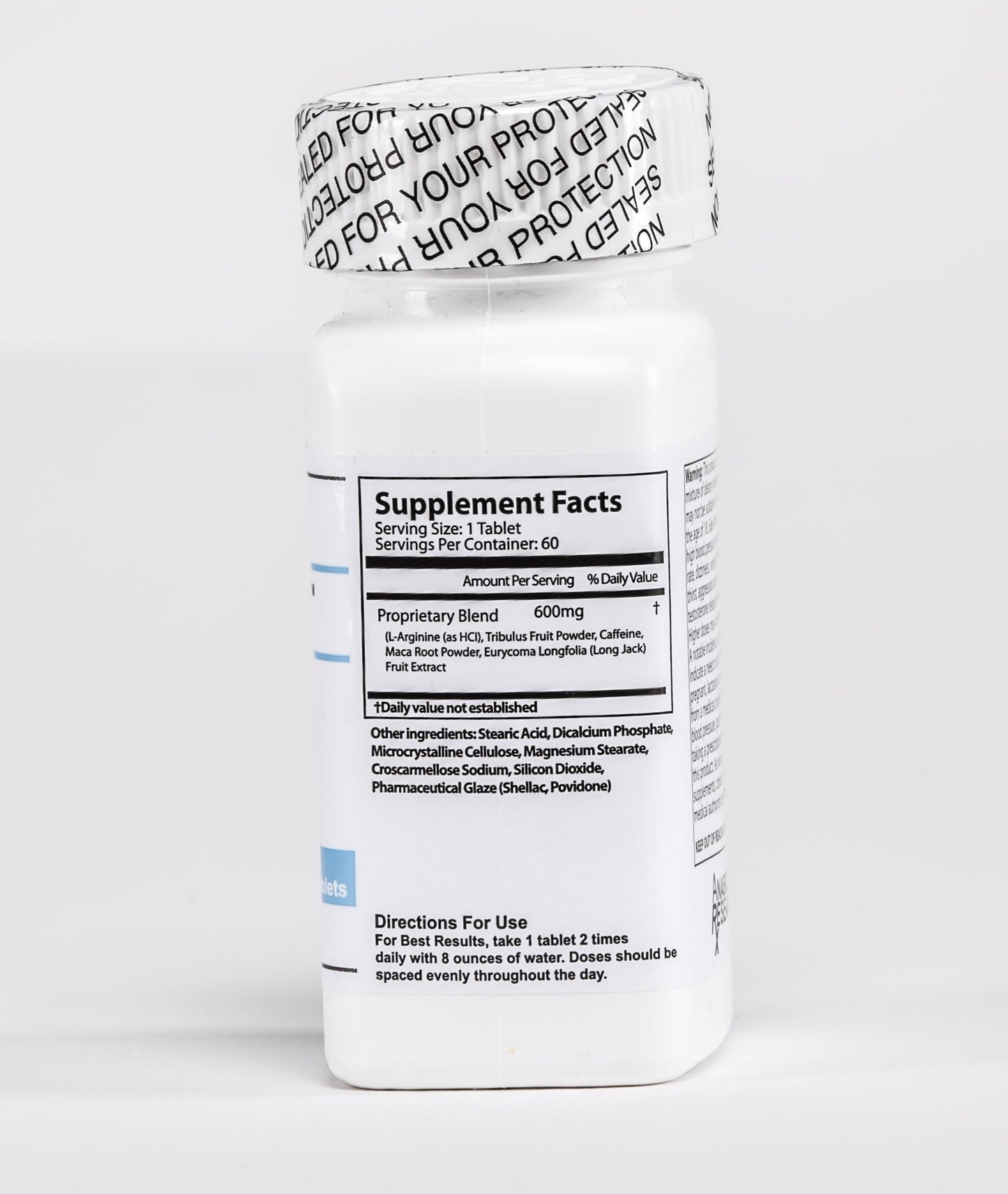 Anabolic Research Test-600x Testosterone Support & Muscle Growth Formula Capsule, 60 Count