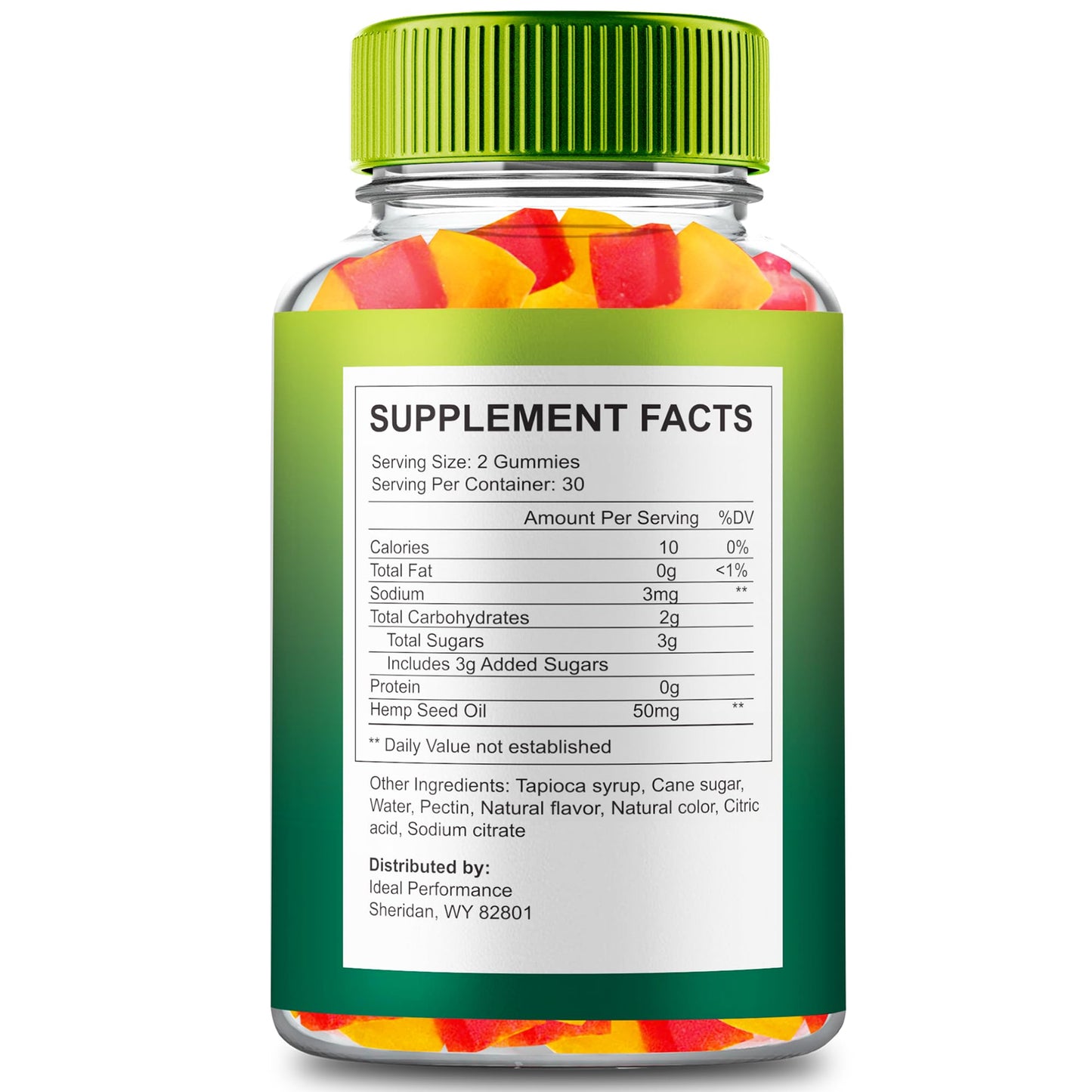 IDEAL PERFORMANCE TherBloom Hemp Gummies 60 Gummies