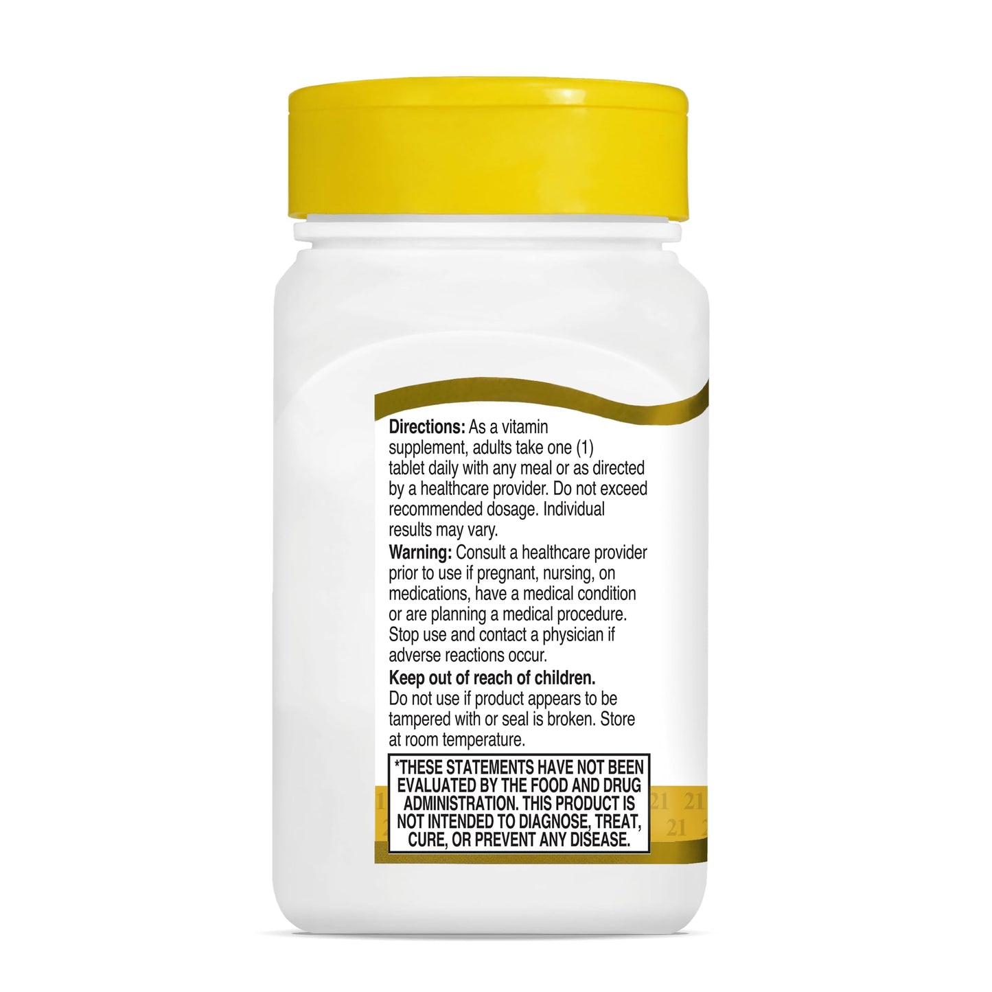 21st Century Vitamin B-50 Balanced Complex Tablet 60 Tablets